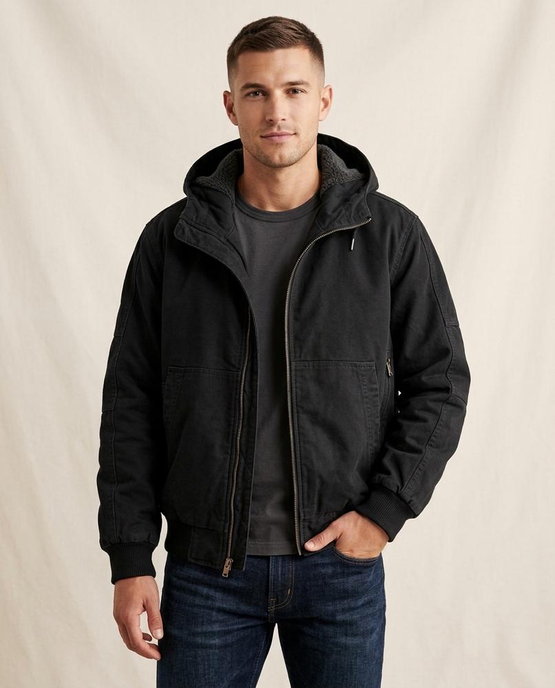 Lands Fashion - Nemor | Lined Hooded Jacket Men