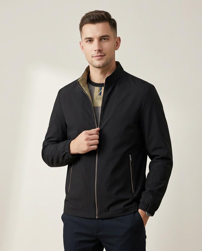 Lands Fashion - Lymar | Zip-Up Lined Jacket Men