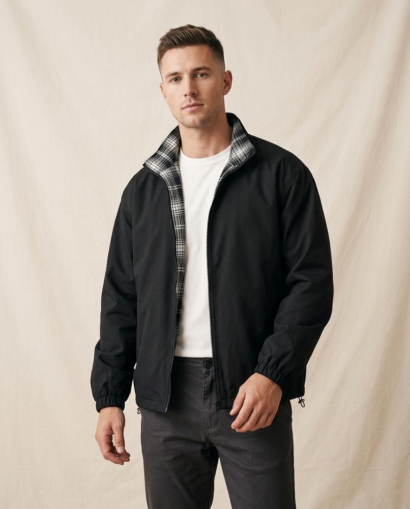 Lands Fashion - Caven | Reversible Zip-Up Jacket Men