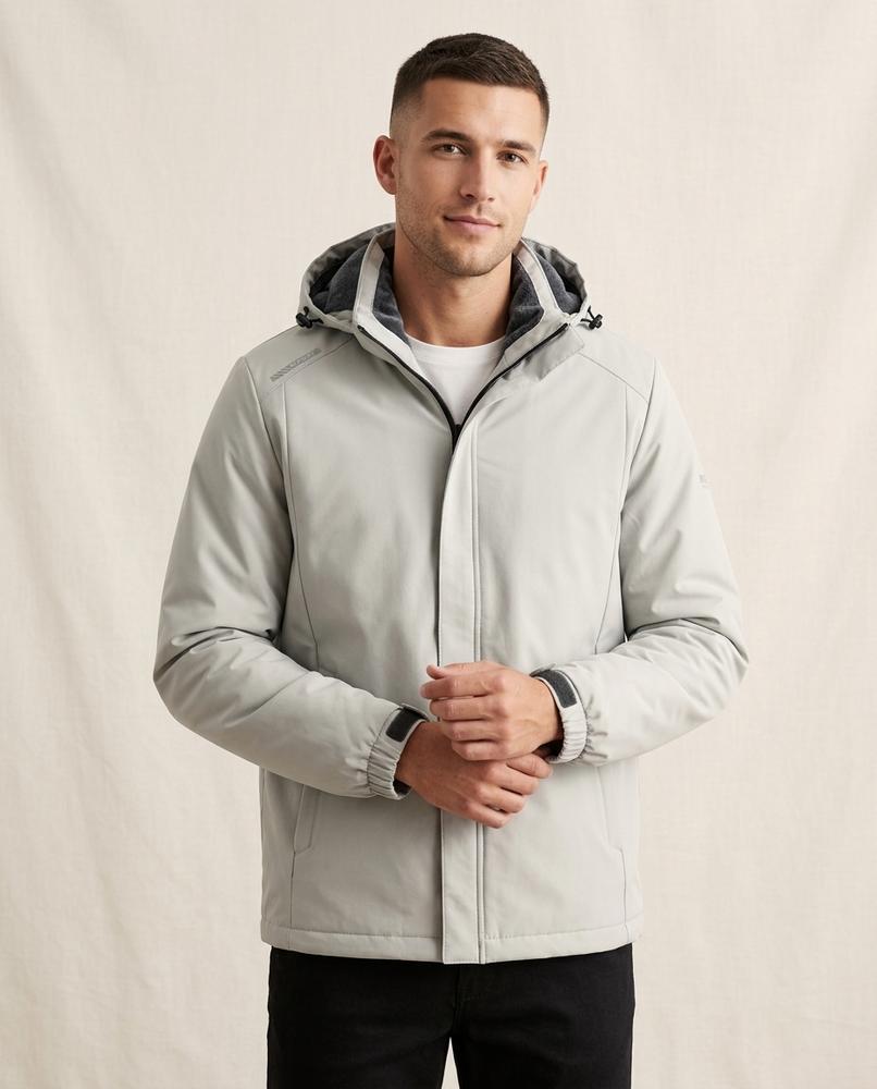 Lands Fashion - Rilev | Hooded Lined Jacket Men