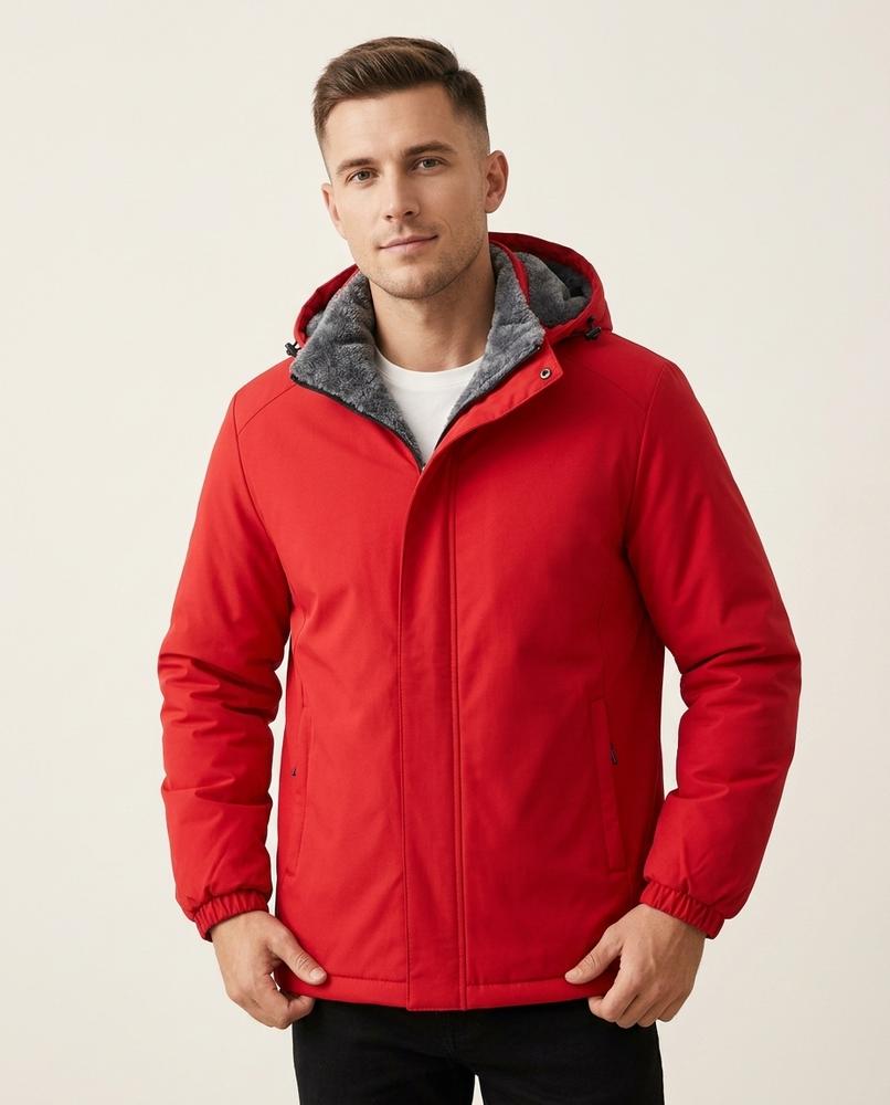 Lands Fashion - Rilev | Hooded Lined Jacket Men