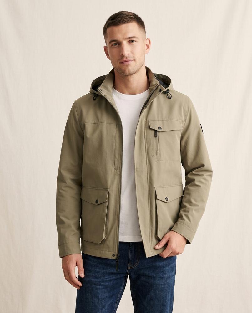 Lands Fashion - Kamar | Hooded Zippered Jacket Men