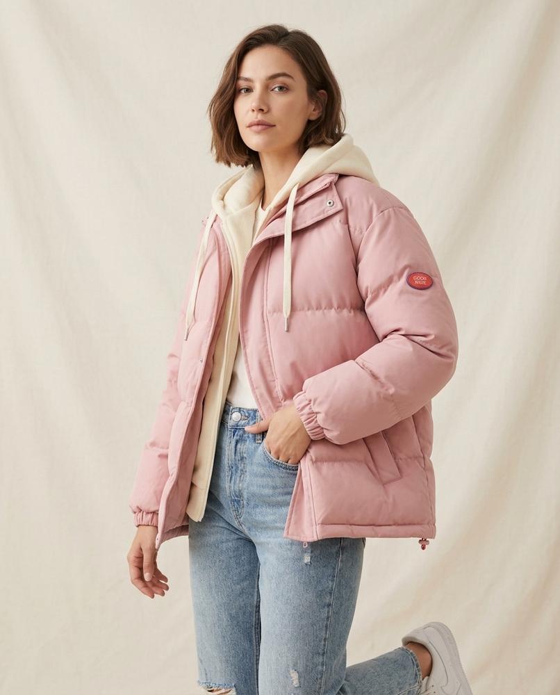 Lands Fashion - Elmon | Padded Hooded Jacket Men
