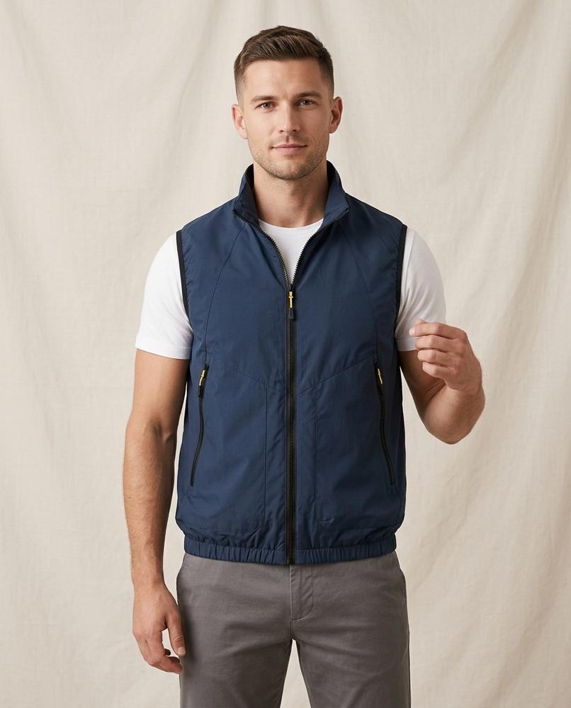 Lands Fashion - Venav | Zippered Lightweight Vest Men