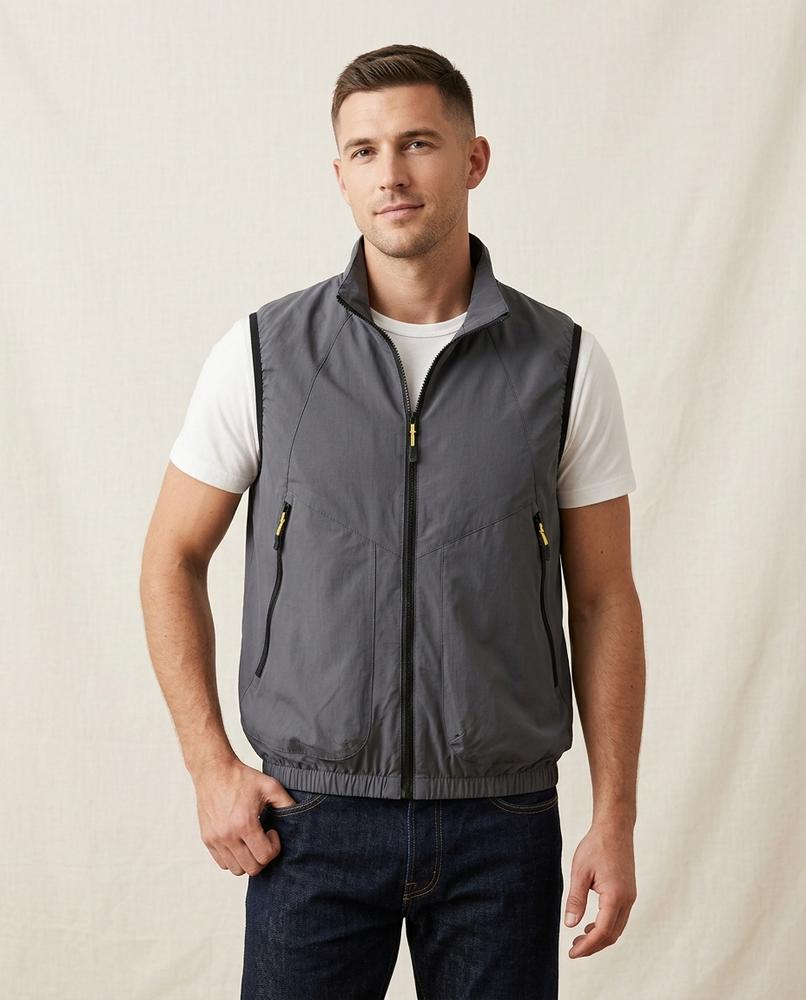 Lands Fashion - Venav | Zippered Lightweight Vest Men