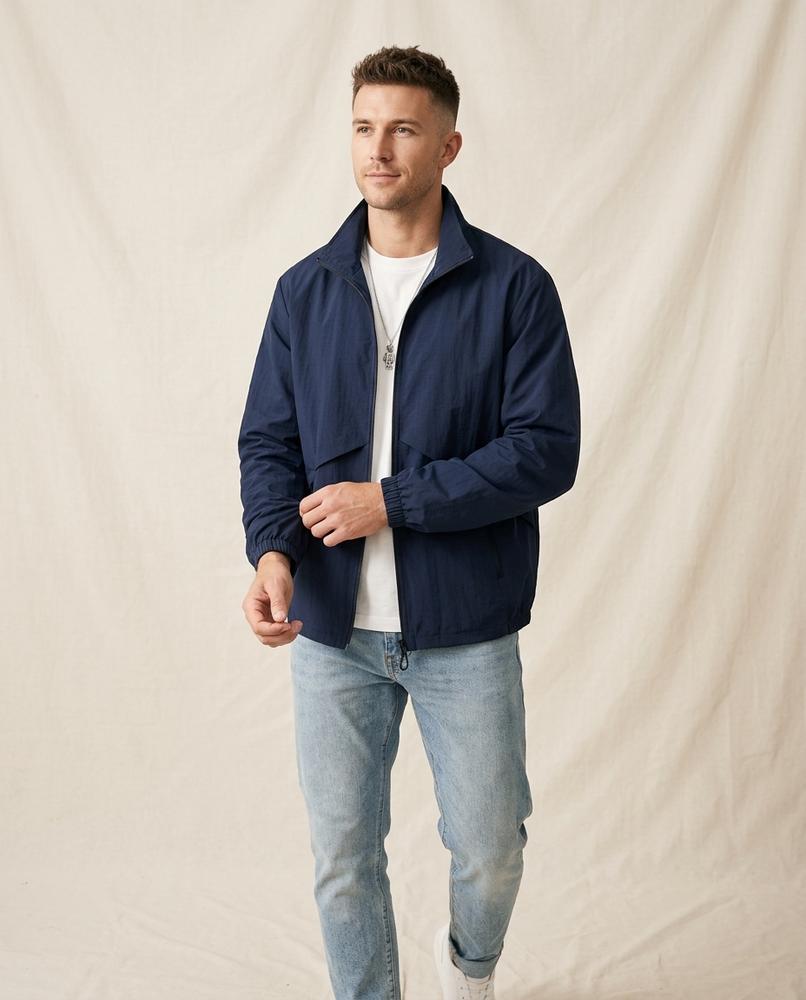 Lands Fashion - Tiron | Zip-Up Lightweight Jacket Men