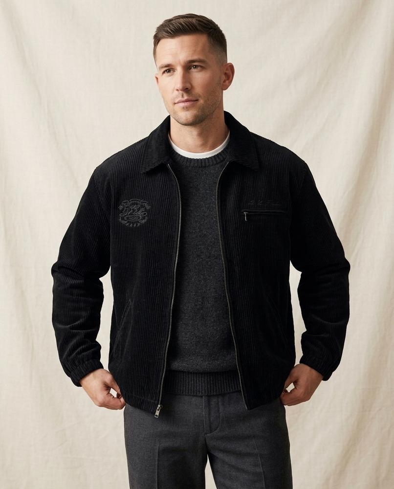 Lands Fashion - Loron | Corduroy Zip-Up Jacket Men