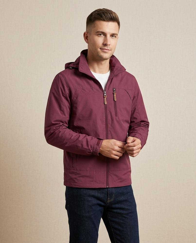 Lands Fashion - Armel | Hooded Zip-Up Jacket Men