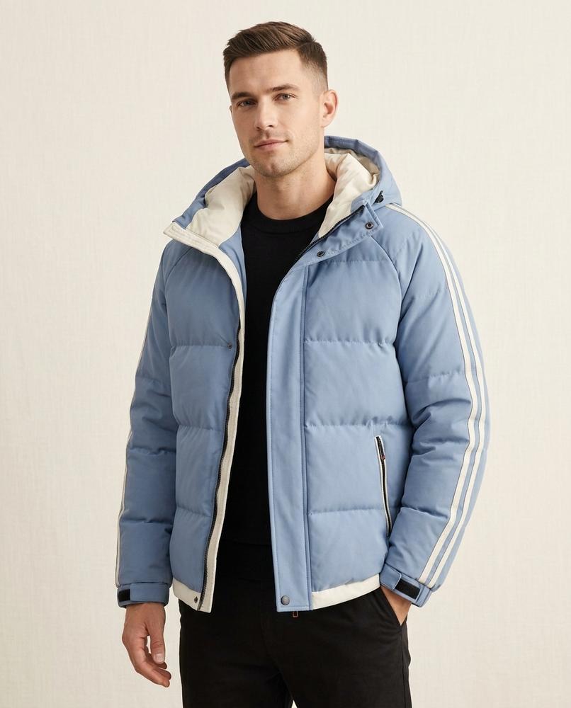 Lands Fashion - Vinor | Quilted Hooded Jacket Men