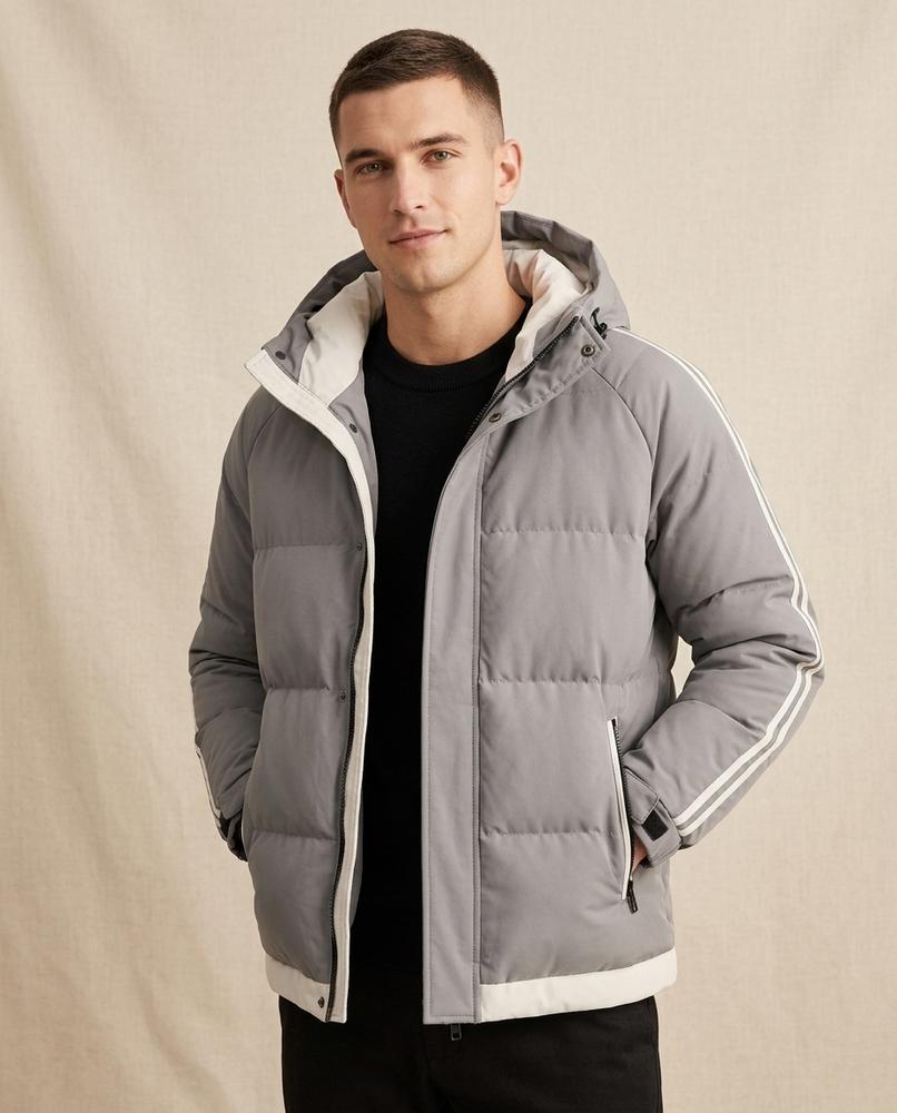 Lands Fashion - Vinor | Quilted Hooded Jacket Men