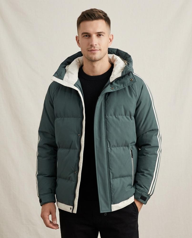 Lands Fashion - Vinor | Quilted Hooded Jacket Men