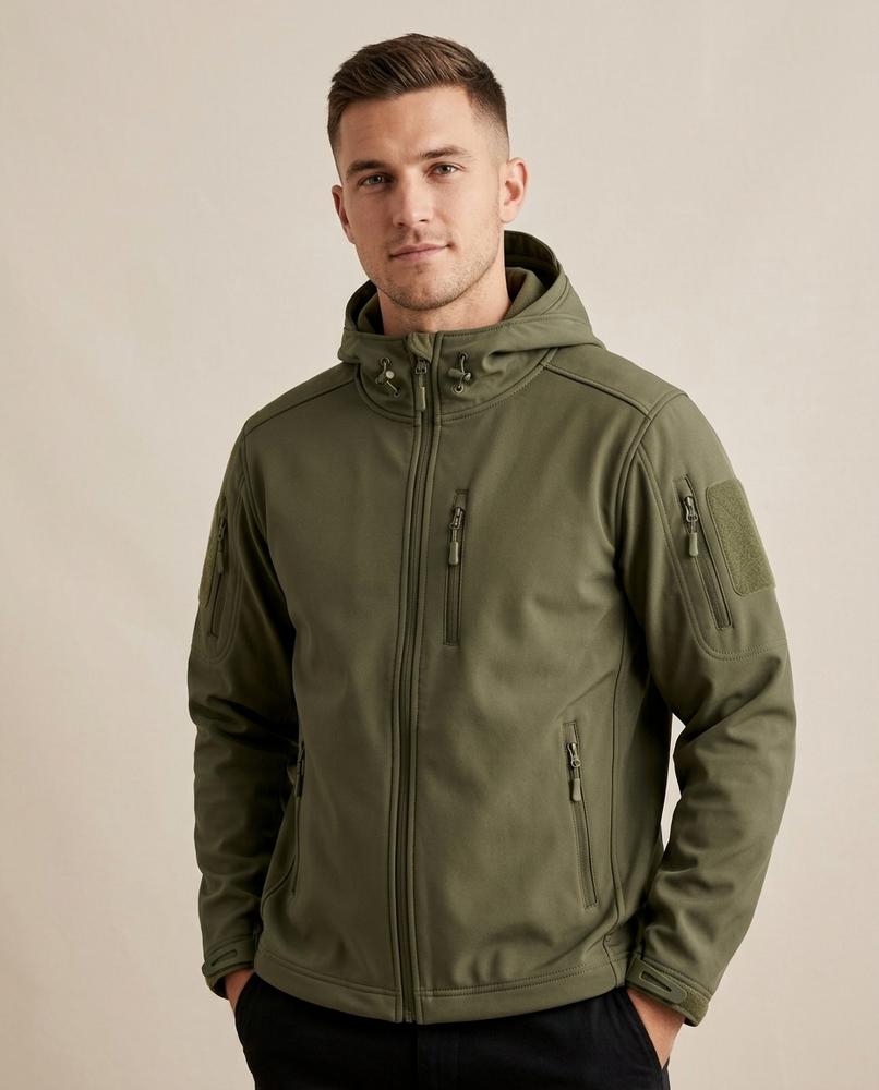 Lands Fashion - Viren | Hooded Windproof Jacket Men