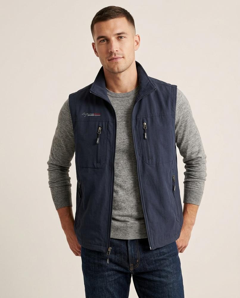 Lands Fashion - Kedan | Zip-Up Lined Vest Men