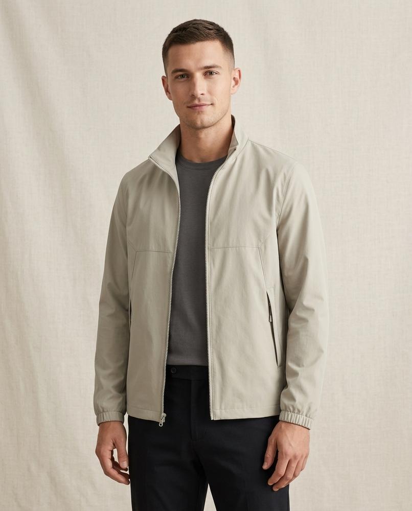 Lands Fashion - Ralen | Zip-Up Stand-Collar Jacket Men