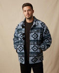 Lands Fashion - Lenav | Patterned Collared Jacket Men