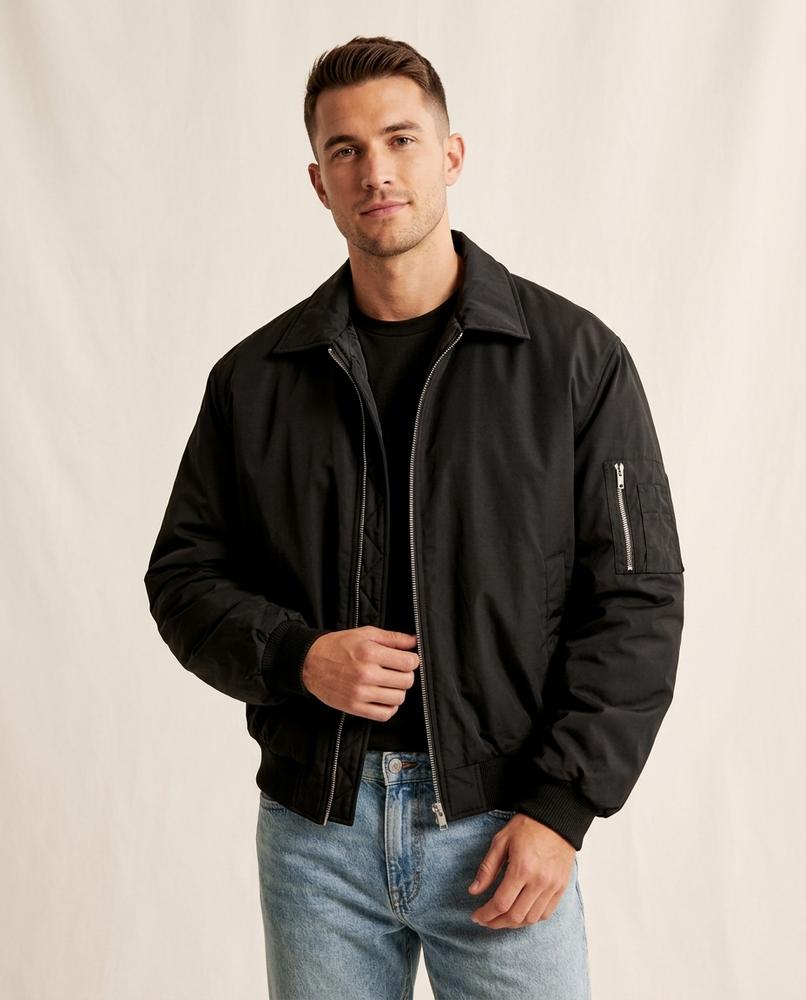 Lands Fashion - Lyron | Zip-Up Lined Jacket Men