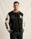 Lands Fashion - Masel | Embroidered Two-Tone Jacket Men