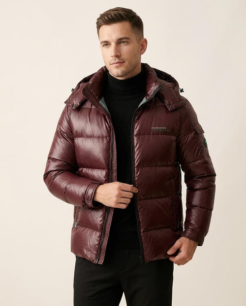 Lands Fashion - Dator | Quilted Hooded Jacket Men
