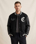 Lands Fashion - Caral | Embroidered Contrast-Sleeve Jacket Men