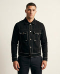 Lands Fashion - Aldar | Contrast-Stitched Button-Up Jacket Men