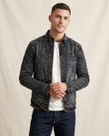 Lands Fashion - Nelen | Washed Zip-Up Denim Jacket Men