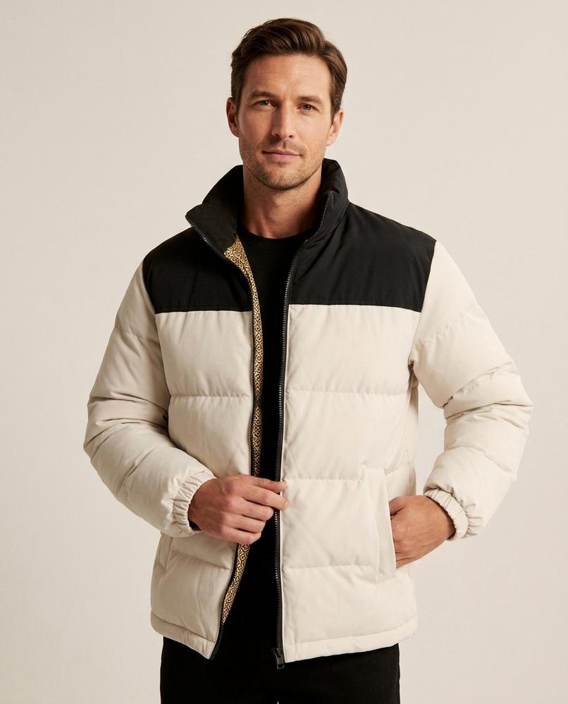 Lands Fashion - Yolom | Padded Color-Block Jacket Men