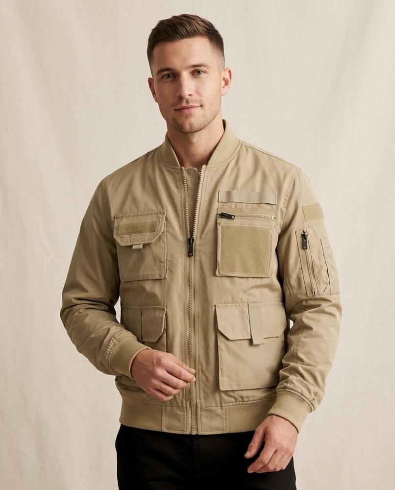 Lands Fashion - Valor | Tactical Bomber Jacket Men