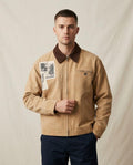 Lands Fashion - Zasin | Washed Corduroy-Collar Jacket Unisex