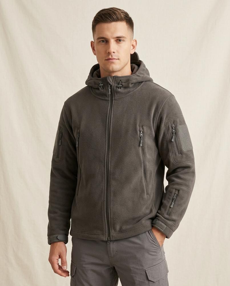 Lands Fashion - Niven | Hooded Zip-Up Jacket Men