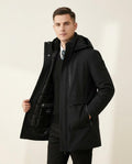 Lands Fashion - Kerel | Hooded Lined Coat Men