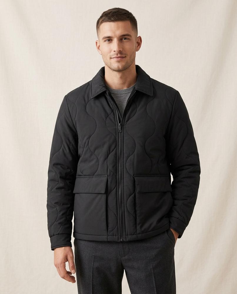 Lands Fashion - Lamer | Quilted Zip-Up Jacket Men