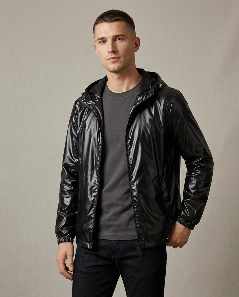 Lands Fashion - Cohal | High-Shine Hooded Jacket Men