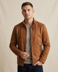 Lands Fashion - Vesin | Suede-Effect Zip-Up Jacket Men