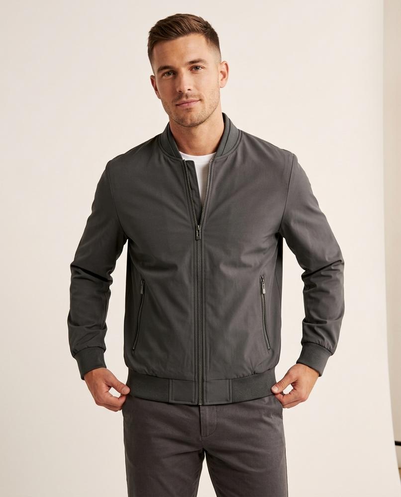 Lands Fashion - Tisen | Zip-Up Lined Jacket Men