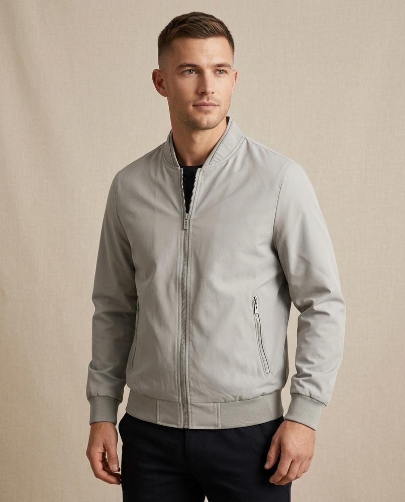 Lands Fashion - Tisen | Zip-Up Lined Jacket Men