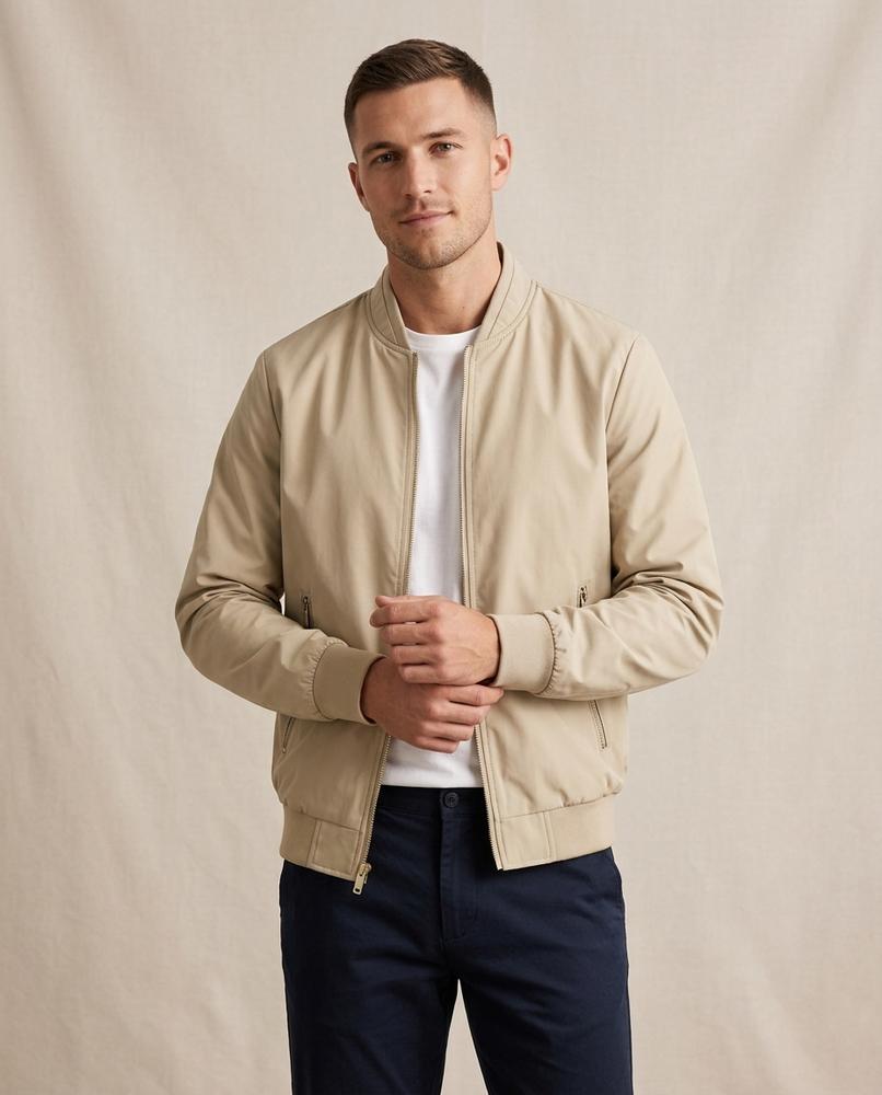 Lands Fashion - Tisen | Zip-Up Lined Jacket Men