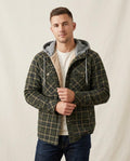 Lands Fashion - Kesel | Hooded Plaid Jacket Men