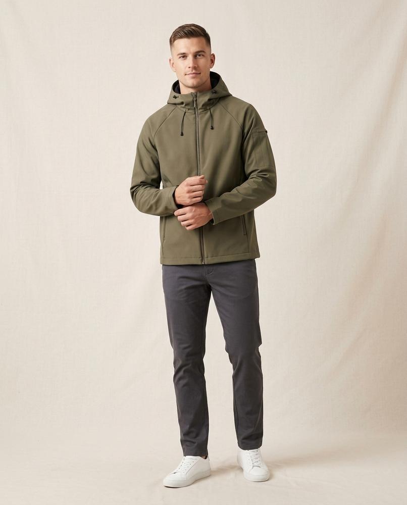 Lands Fashion - Mimon | Hooded Fleece-Lined Jacket Men