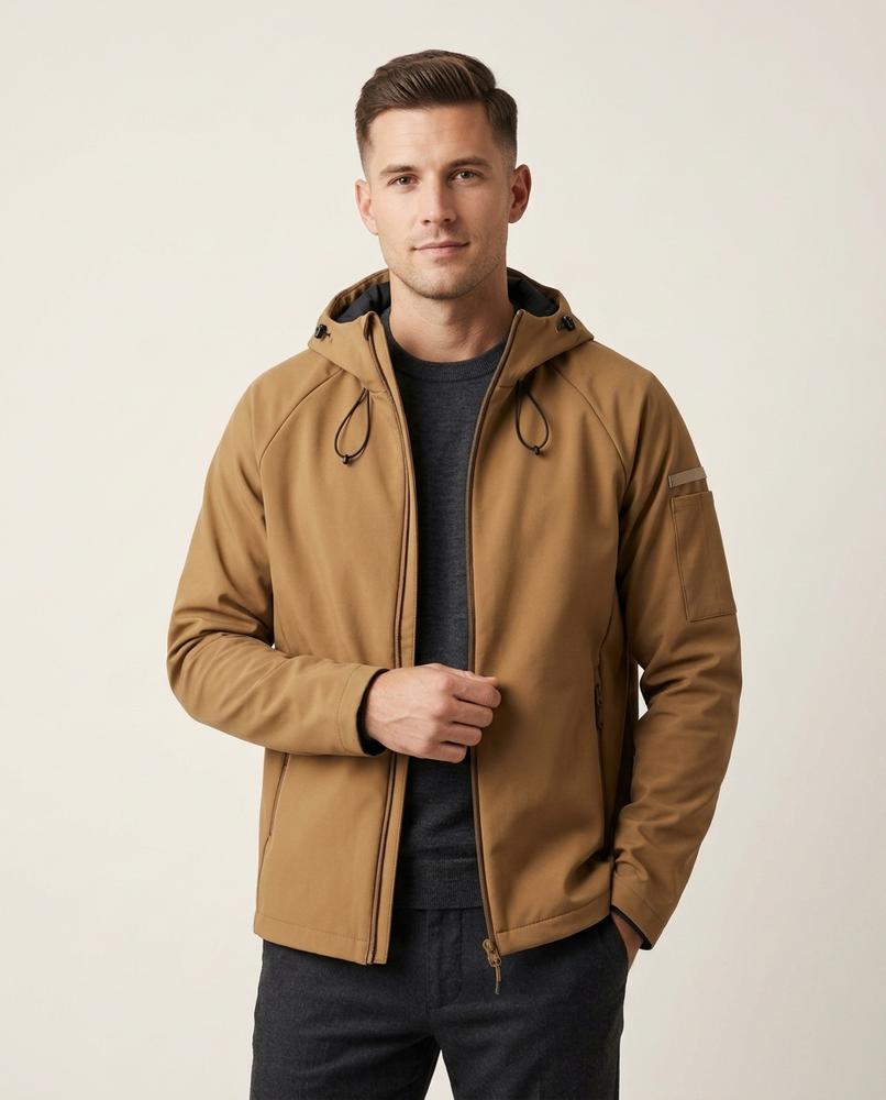 Lands Fashion - Mimon | Hooded Fleece-Lined Jacket Men