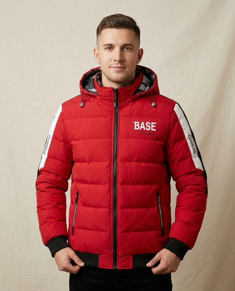Lands Fashion - Lavan | Quilted Hooded Jacket Men