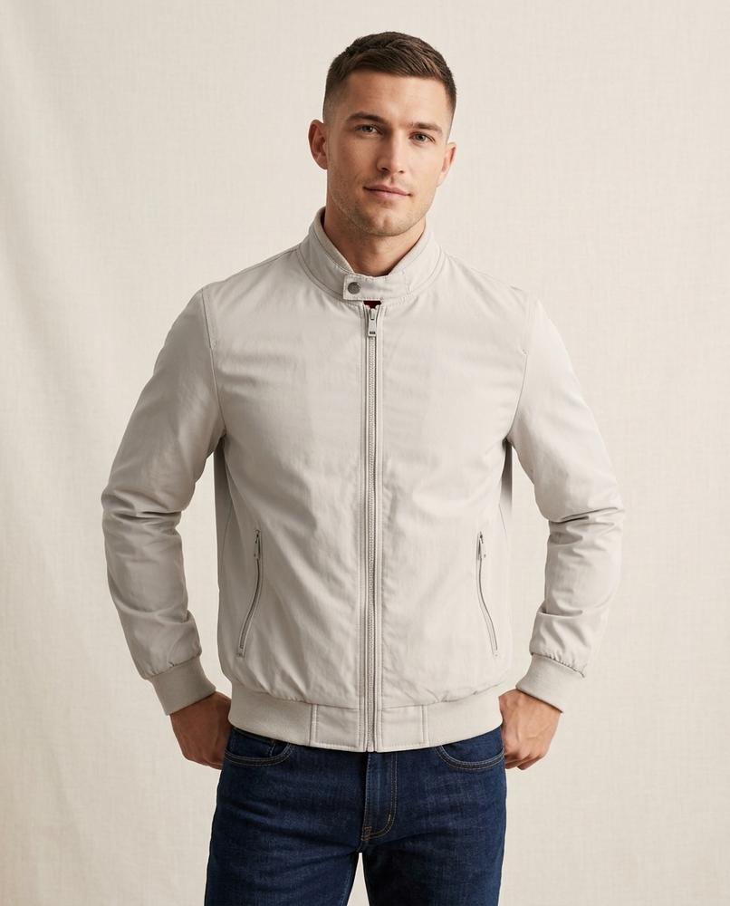 Lands Fashion - Kesil | Stand-Collar Zip-Up Jacket Men