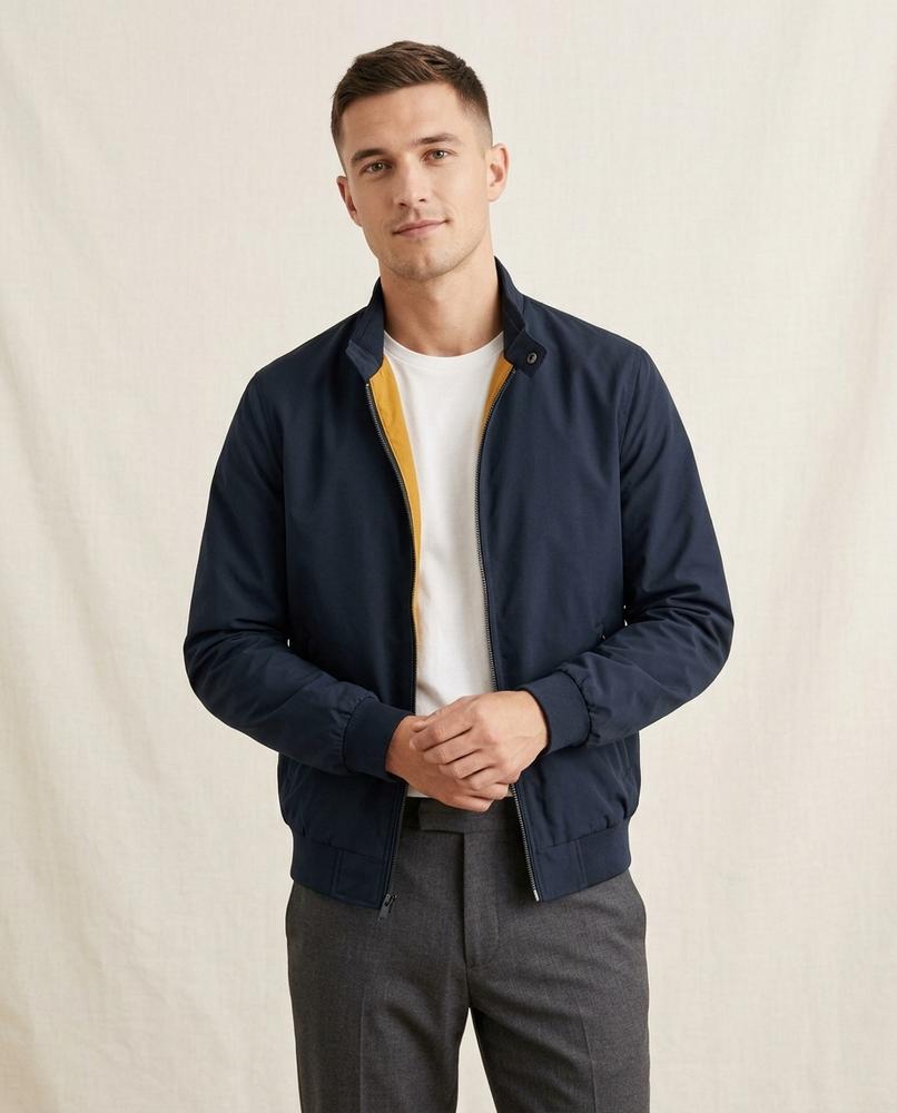 Lands Fashion - Kesil | Stand-Collar Zip-Up Jacket Men