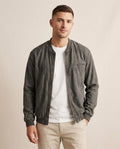 Lands Fashion - Nesel | Textured Zip-Up Jacket Men