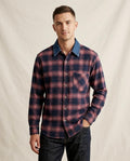 Lands Fashion - Timon | Plaid Contrast-Collar Shirt Men