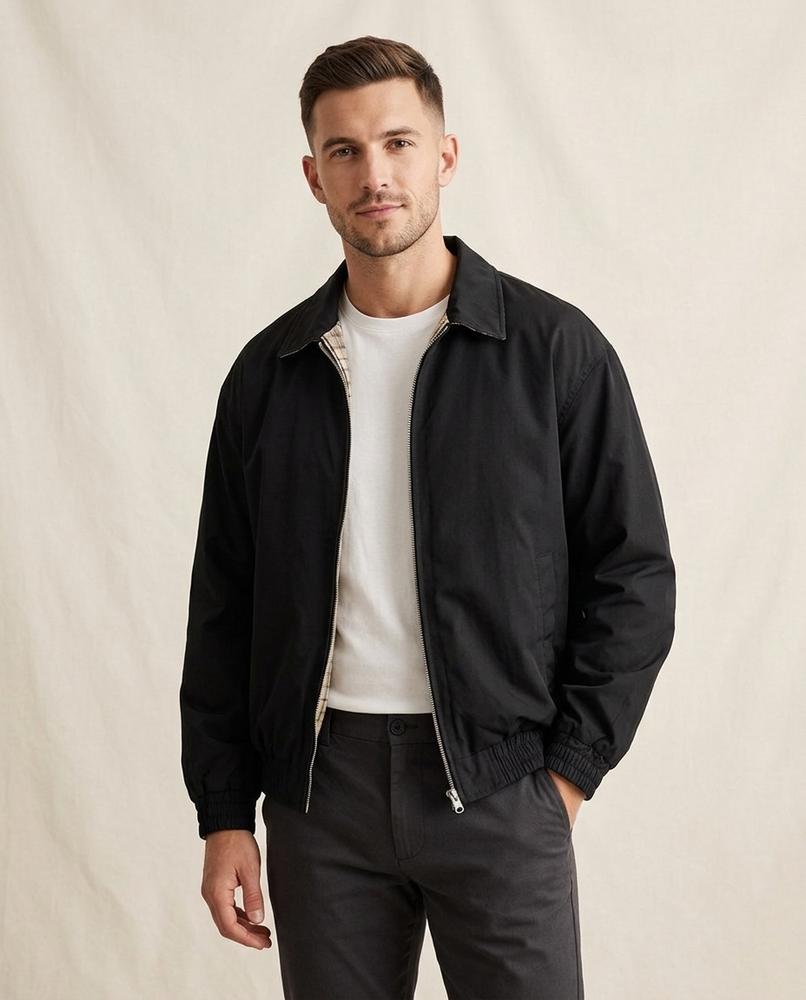 Lands Fashion - Latir | Zip-Up Lined Jacket Men