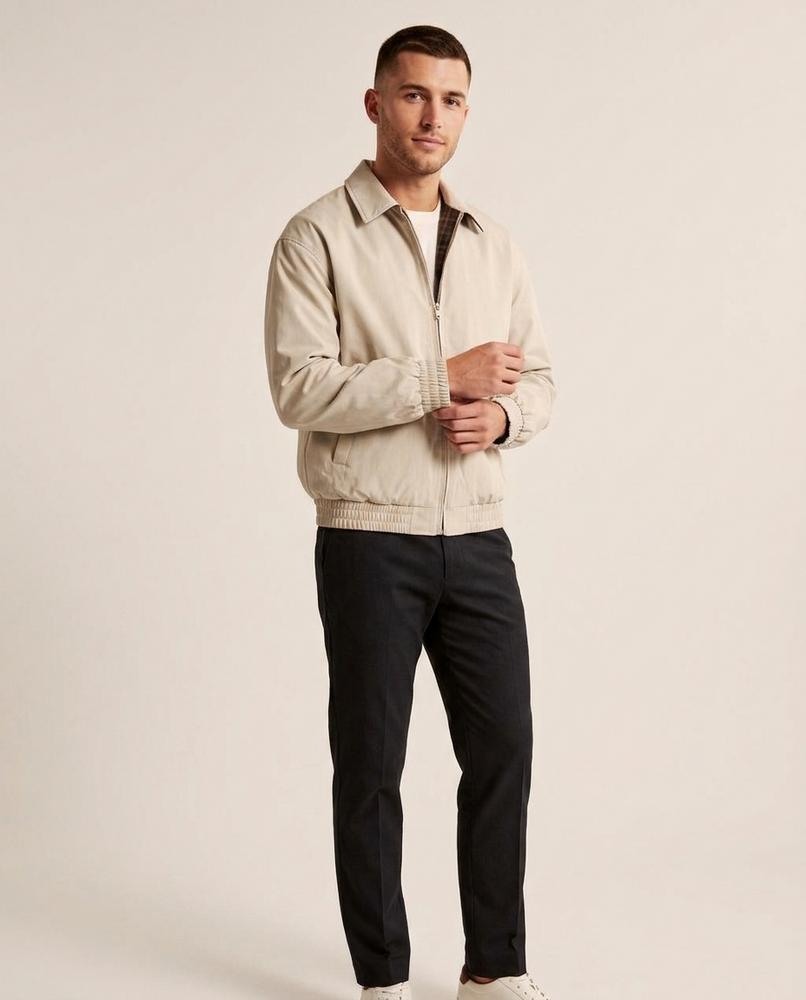 Lands Fashion - Latir | Zip-Up Lined Jacket Men