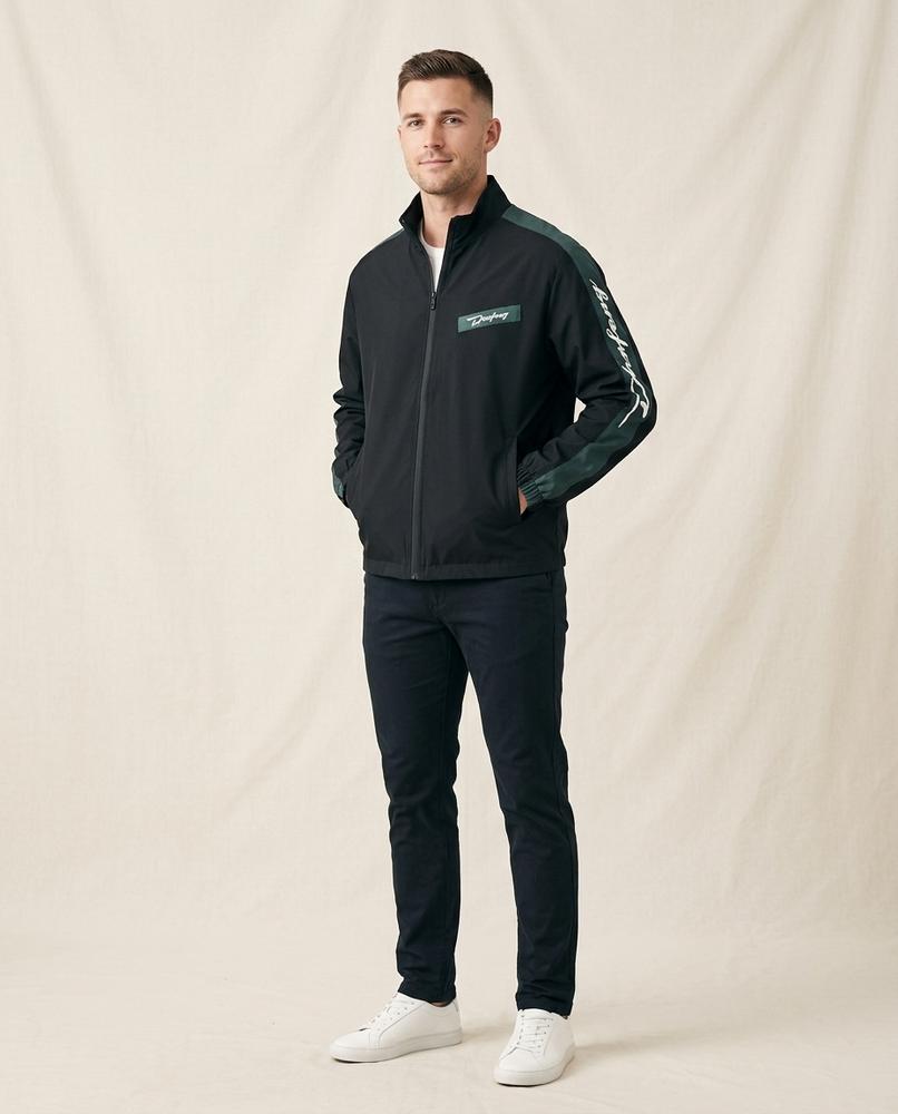 Lands Fashion - Lamel | Zip-Up Two-Tone Jacket Men