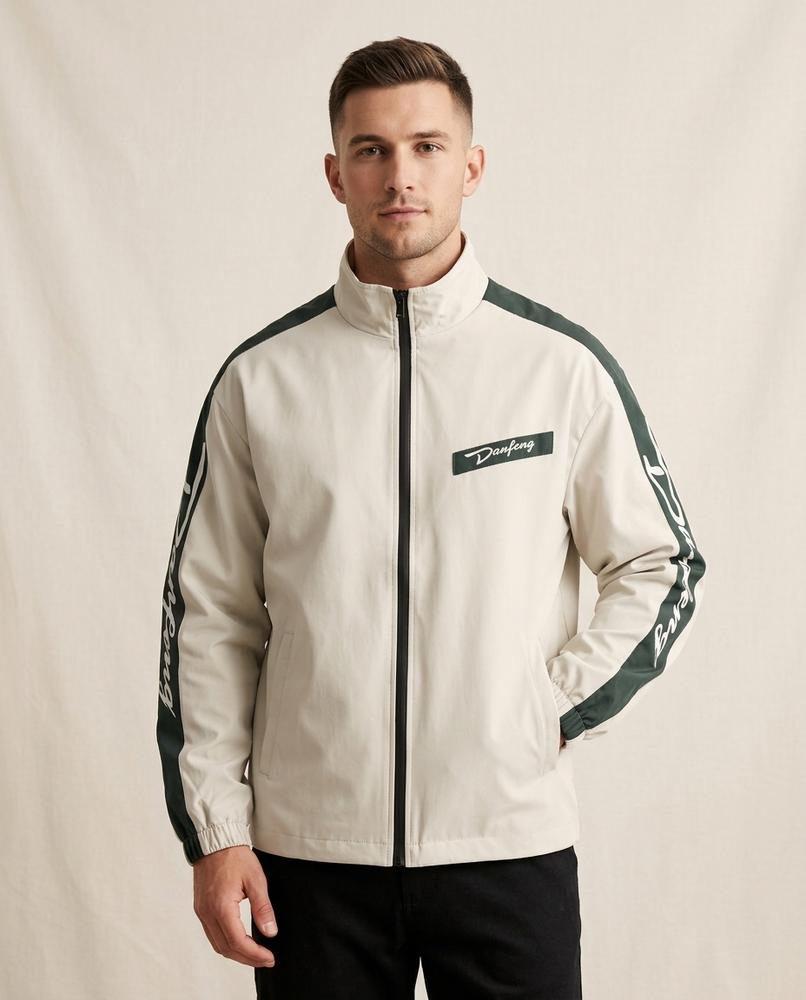 Lands Fashion - Lamel | Zip-Up Two-Tone Jacket Men