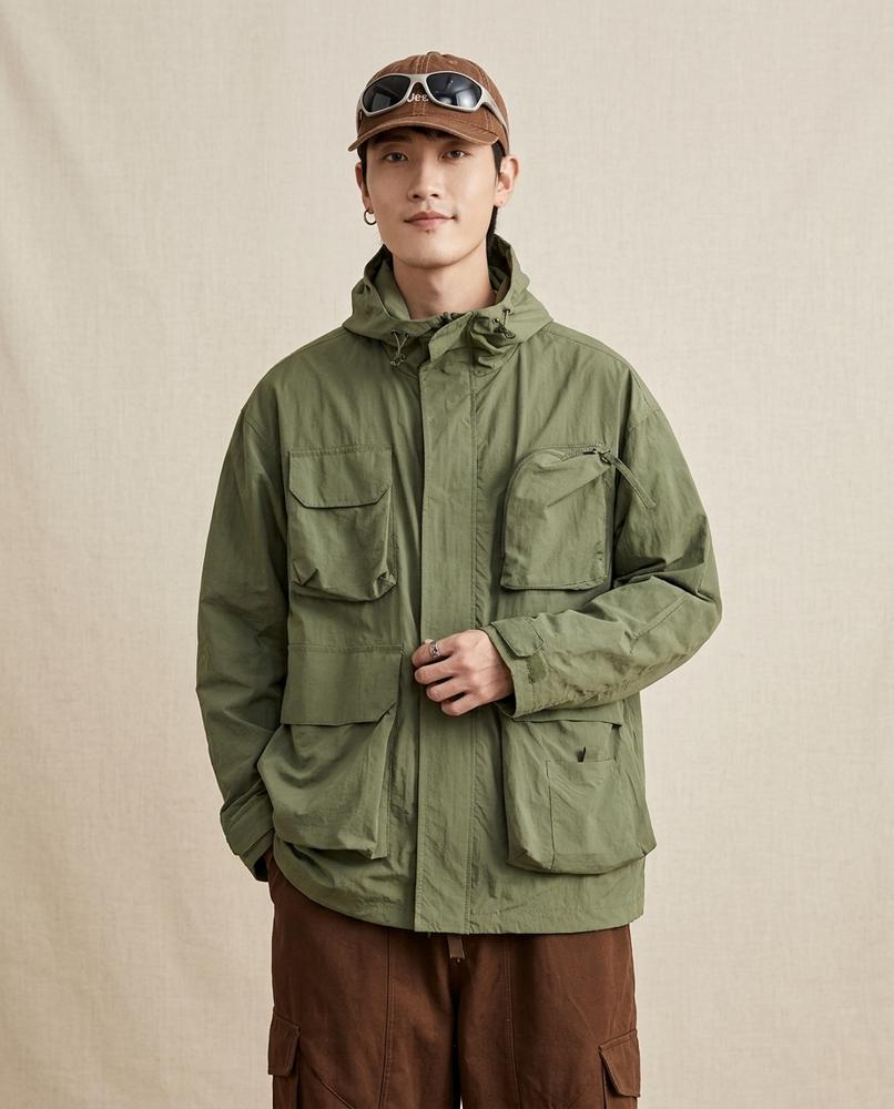 Lands Fashion - Losan | Lightweight Hooded Jacket Men