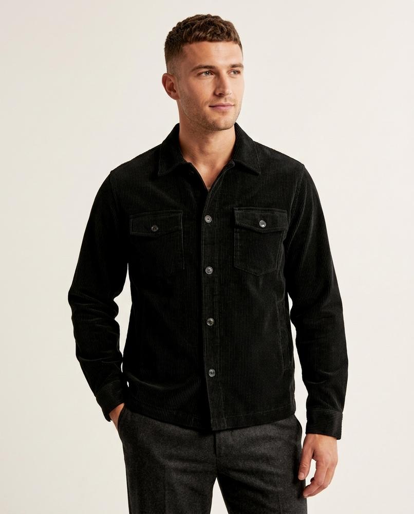 Lands Fashion - Maken | Corduroy Button-Front Jacket Men